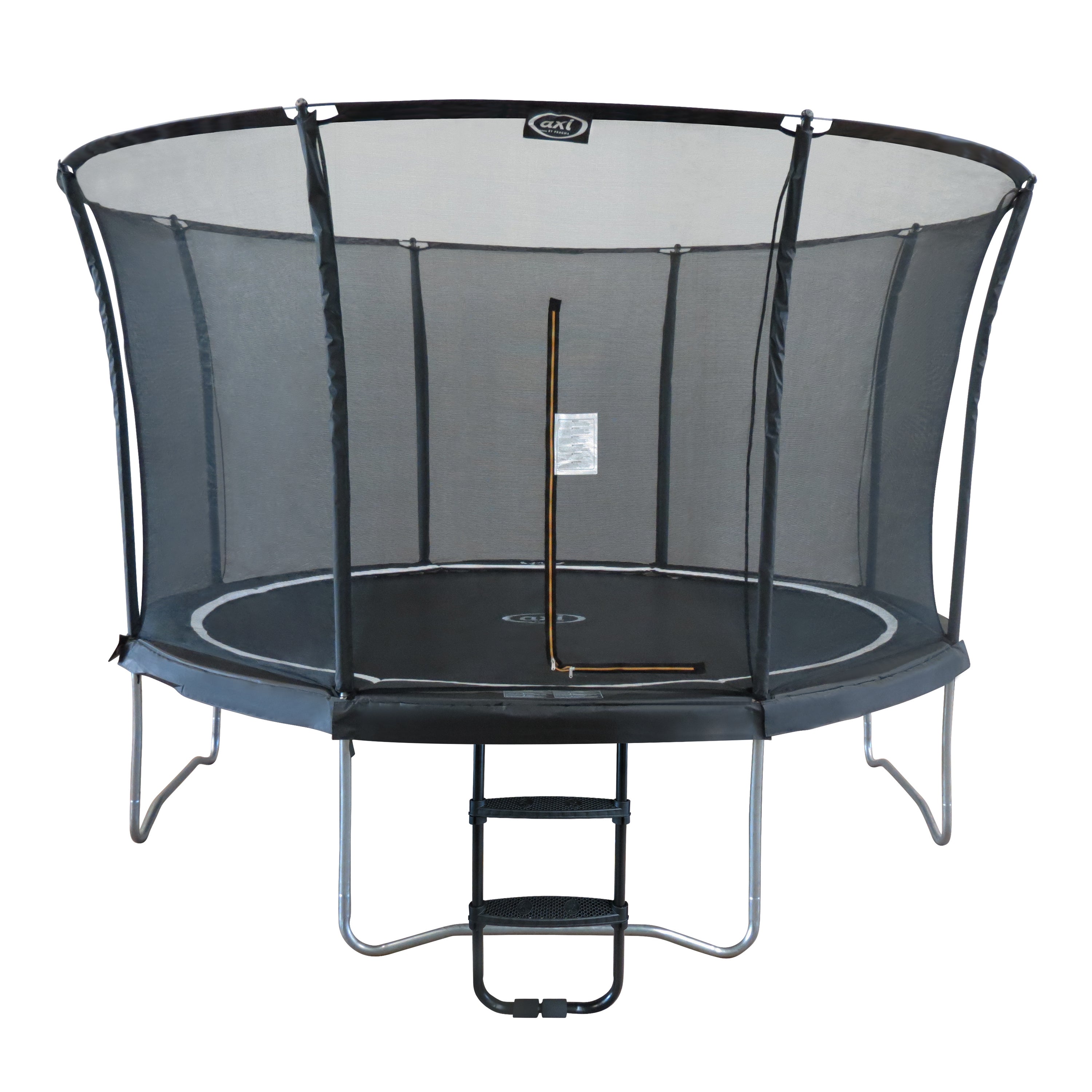 tectake® Trampoline Rond 244cm avec Échelle Trampoline Filet de Protection & Tour rembourré,Enfant Adultes Certifié Intertek Sécurité Maximale Jardin Cadeau