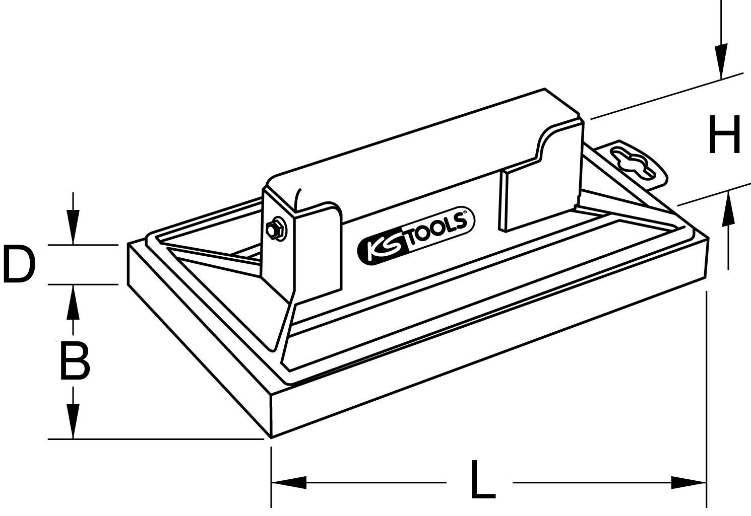 KS TOOLS 144.0511 Taloche plastique mousse 270x180mm - 5
