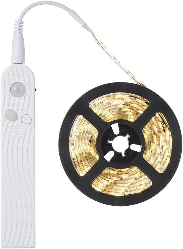 Prequ Catena Luminosa, 50 nano led, 4,9 metri, Luce Fredda, Luce Fissa, Cavo Metallico