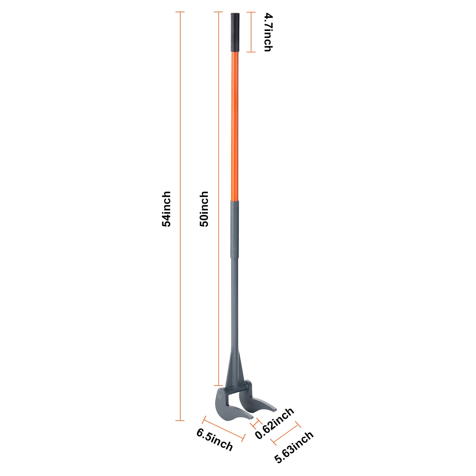 Démolisseur de palettes,SucceBuy 50 pouces,2000 lb,acier au carbone Q235,pour un retrait facile des planches - 2