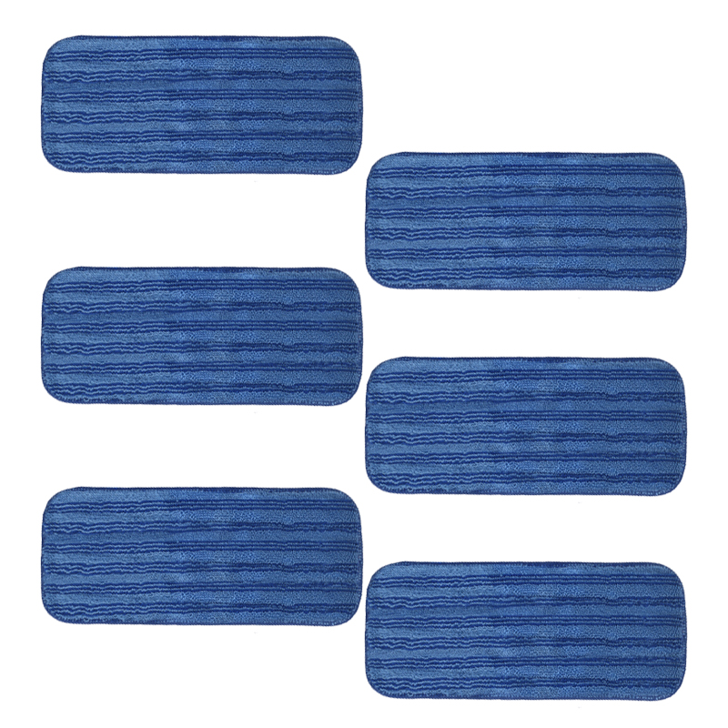 Tête de rechange pour vadrouille humide et sèche, bleue, adaptée au