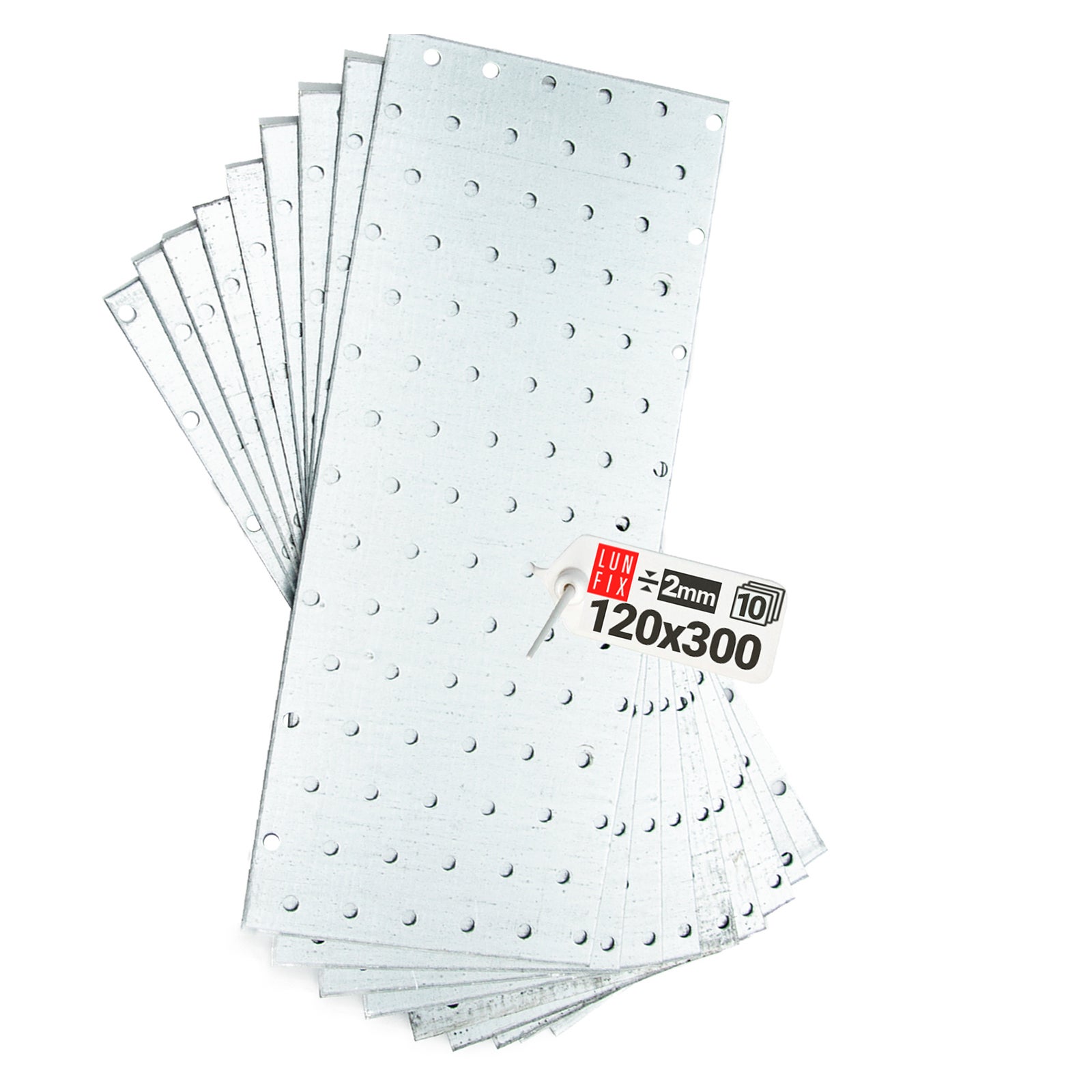 Płytka perforowana 120x300 mm 10szt.