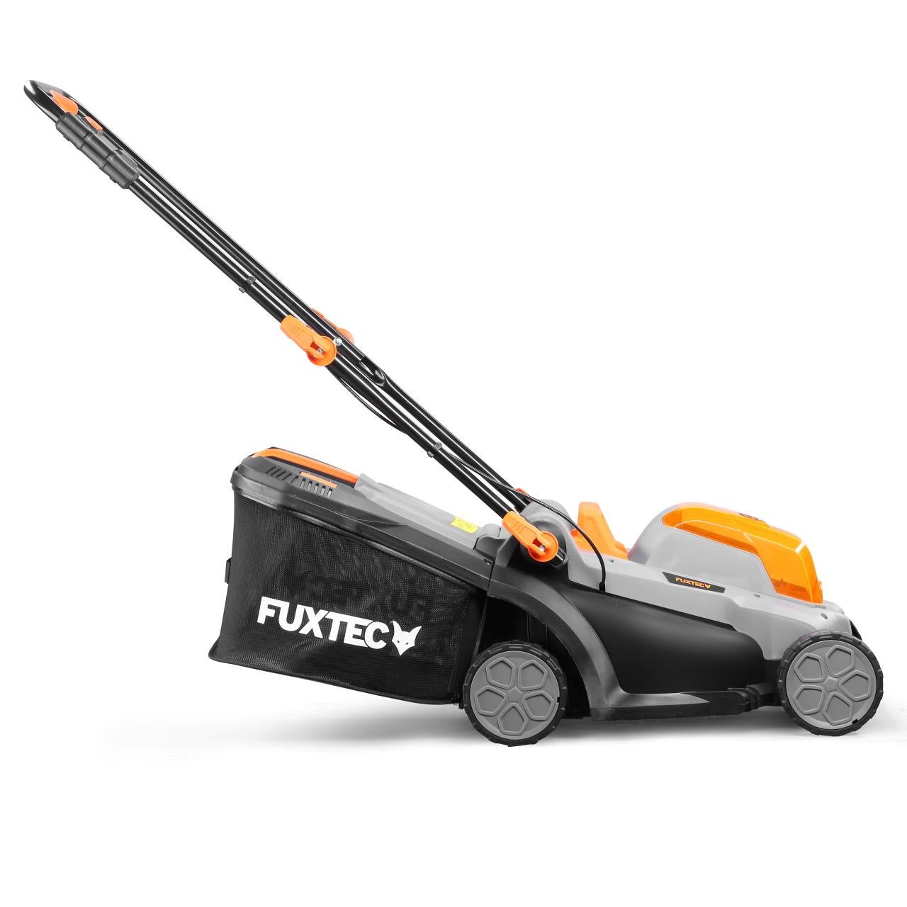 Rasaerba - tagliaerba a batteria 40V 2x20V 33cm di taglio FUXTEC E1RM20 SET 2 batterie e caricatore - 8