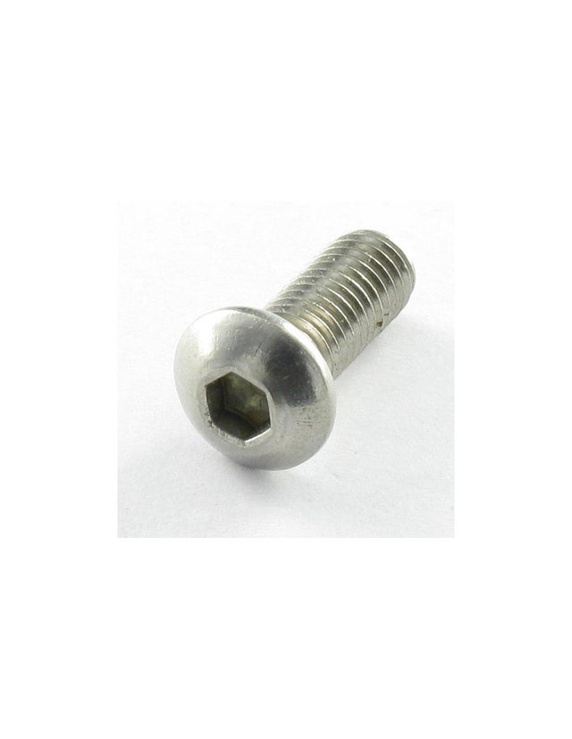 Vis Tête Bombée Hexagonale (BHC) Inox A2, M8 X 20 Mm - Lot De 5 Pièces, Neuf