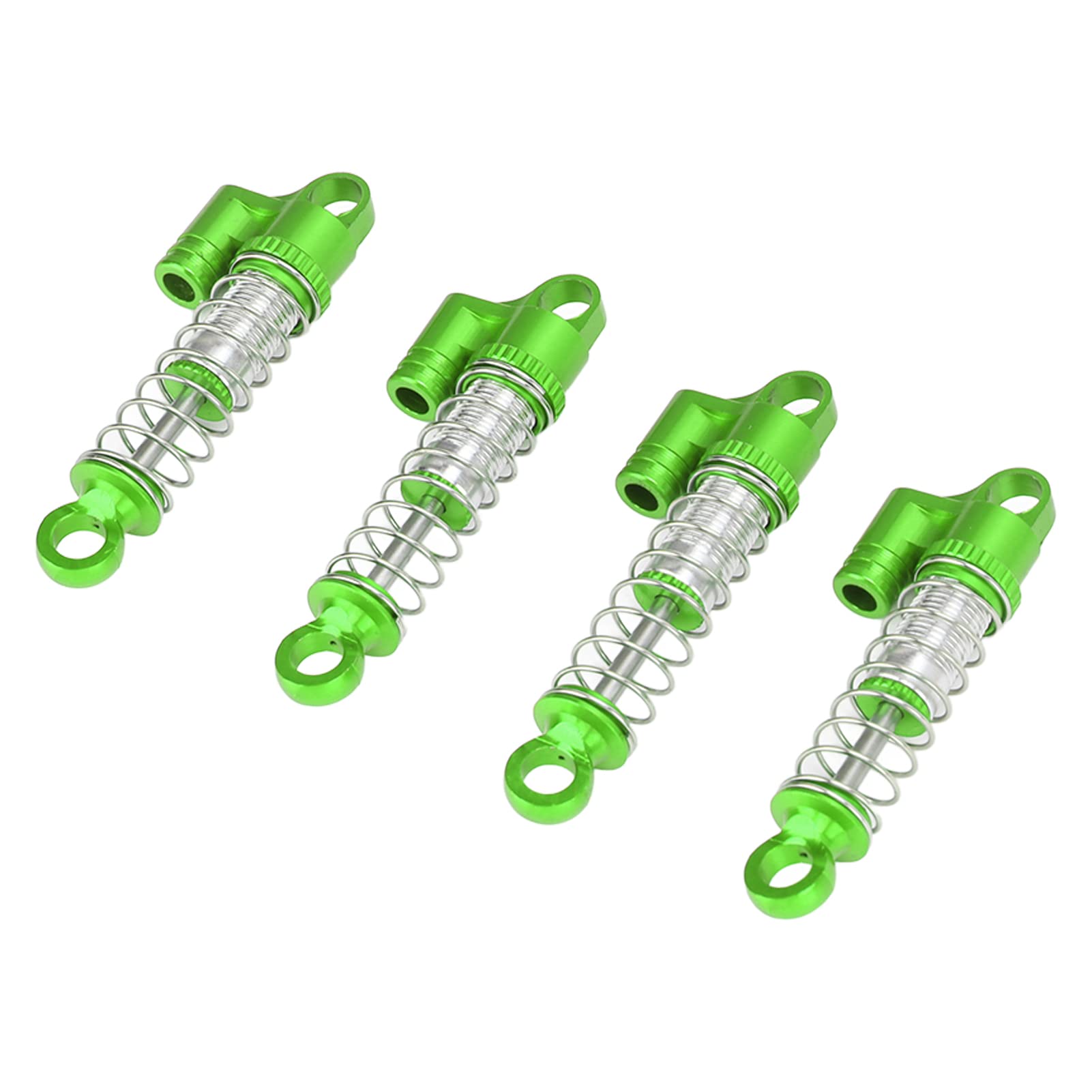 Amortiguadores De Metal Ajustables Para Coche RC 1/8: Set De 4 (2 Delanteros + 2 Traseros) Con Presión De Aceite, Compatibles Con Múltiples Marcas Como HSP, HPI, Redcat