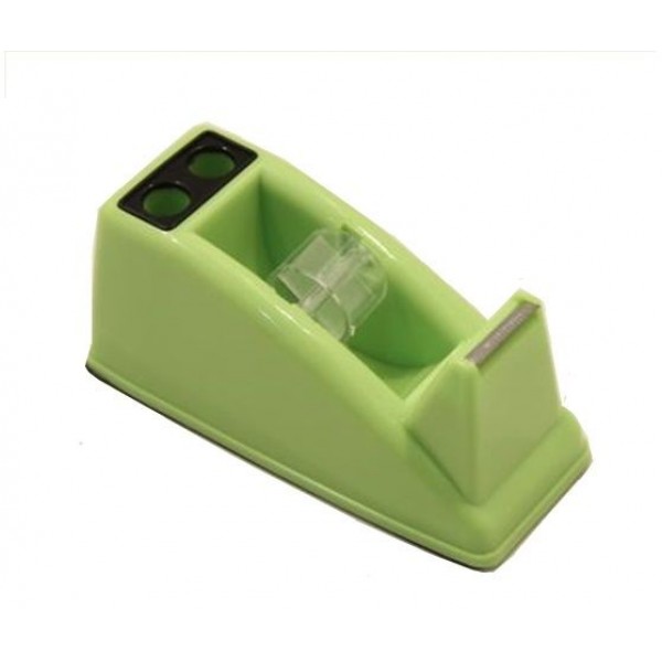 Nastri Trasparenti Con Dispenser Da Tavolo - 12 Rotoli E 12 Taglierine - Finitura Lucida, Lama Affilata, Base Antiscivolo - Per Ufficio E Scuola - 4