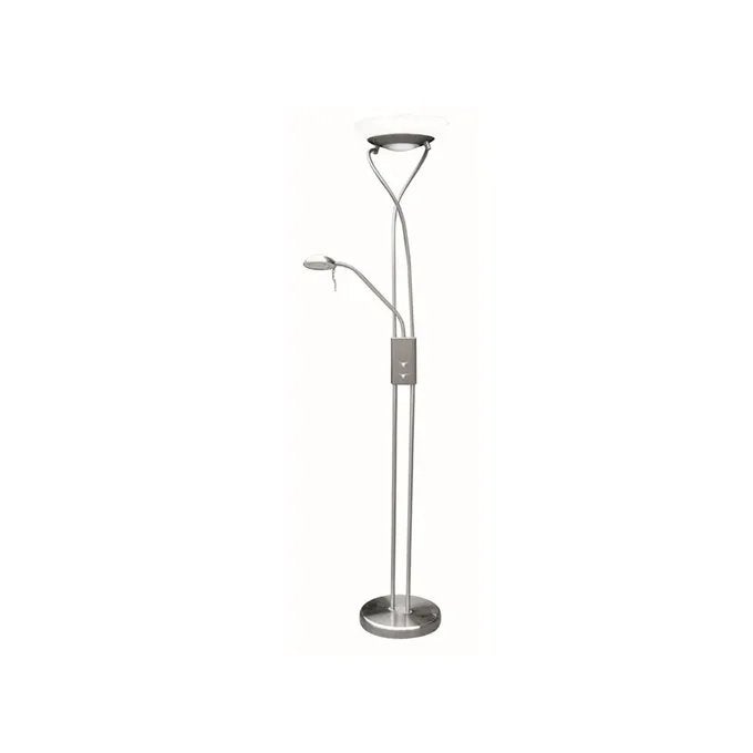 Lampa podłogowa stojąca Gamma chrom satyna 1xR7sx40W wym: 174 x 32 x 32 cm metal Rabalux