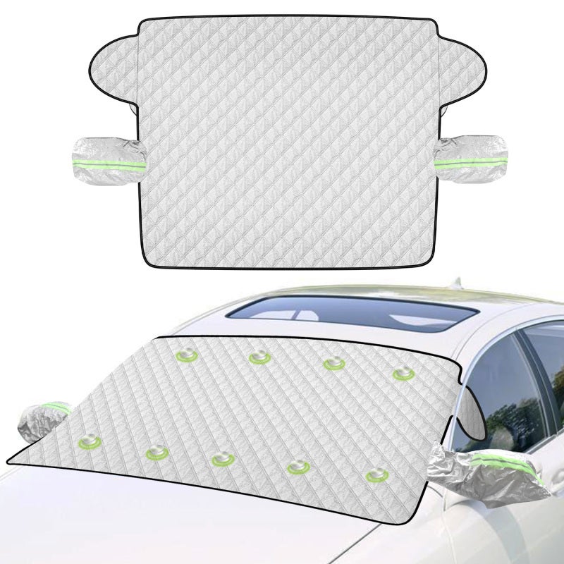 Couverture Repliable Anti-glace Pare Solaire Voiture Protege Pare Brise Givre, ProtèGe Pare Brise Gel Avec 8 Magnétique Couverture Pa Pare Sol Pour Voiture Bache Anti-neige Réutilisable