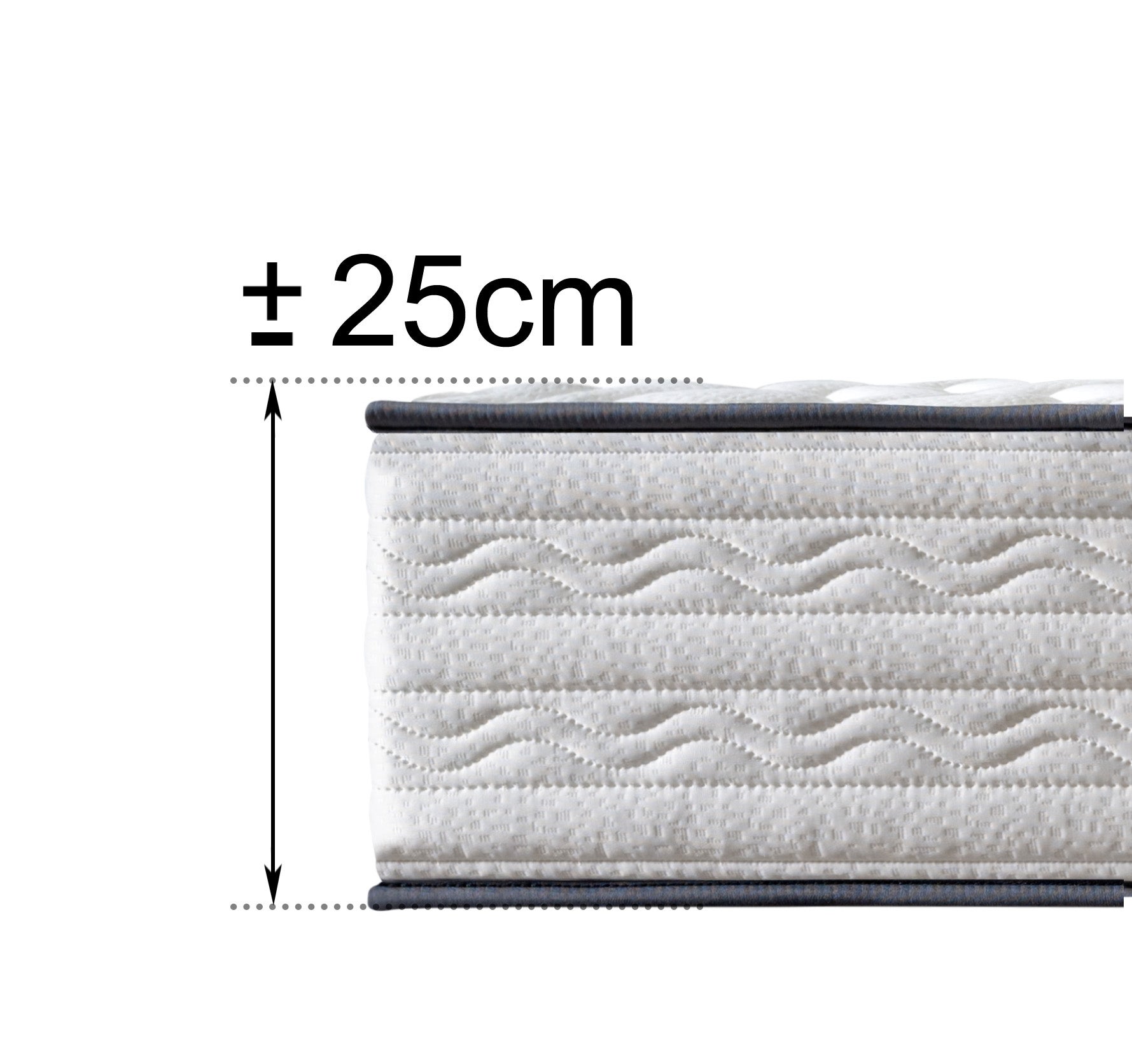 Colchão Premium viscoelastico exclusivo (140x190x25-Gama Alta) - 4