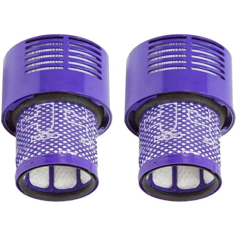 Enowelir Set de 2 filtre de schimb lavabile pentru aspiratorul Dyson V10 Filtru de schimb Dyson pentru seria V10 SV12 2buc