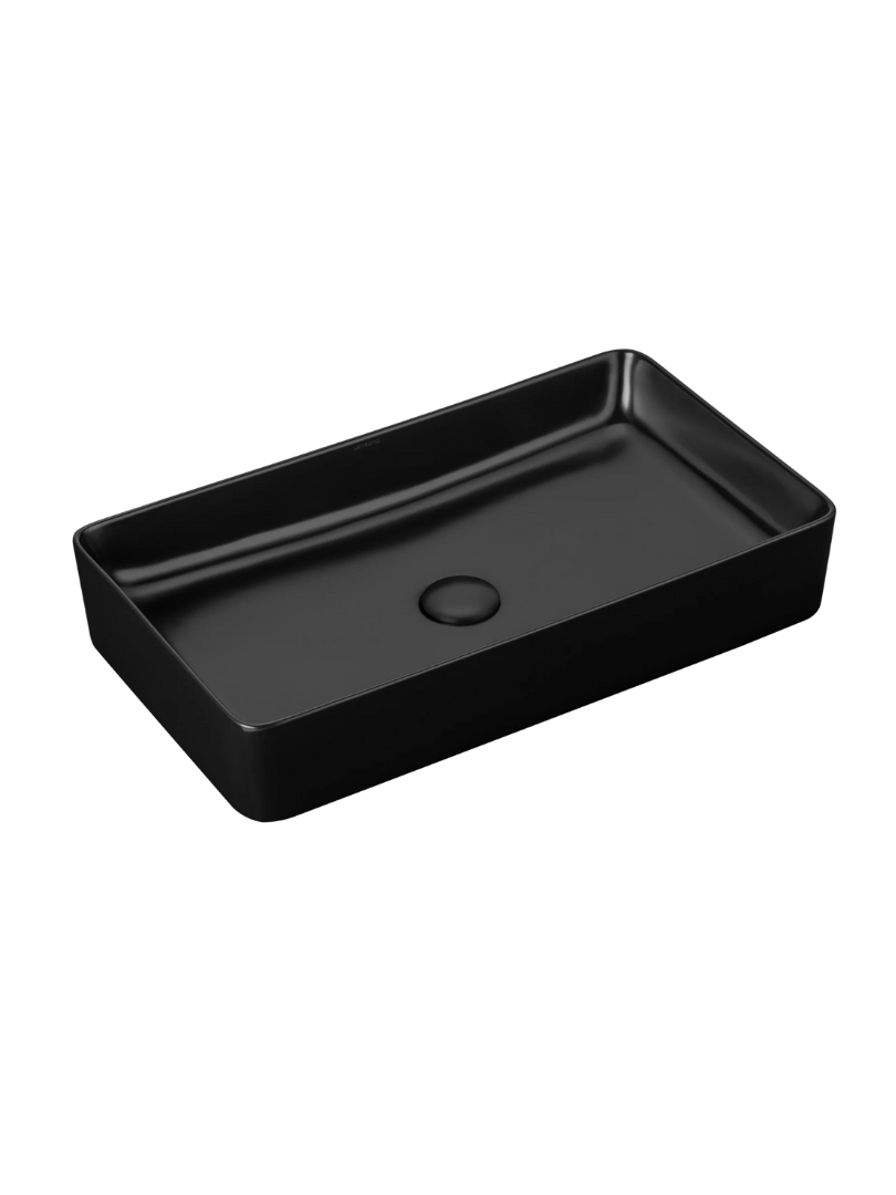Umywalka nablatowa Uptrend ATHENA czarny mat 1 szt.