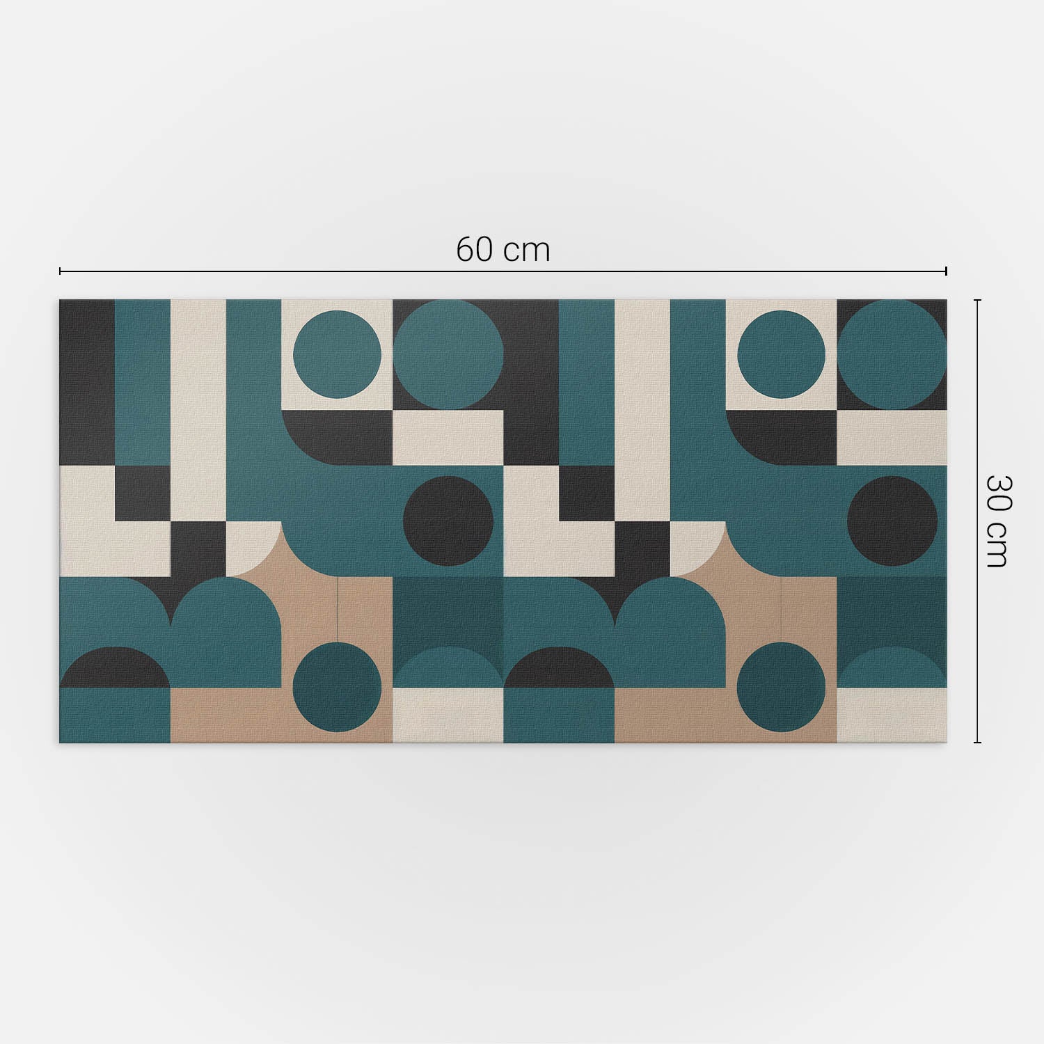 Panneaux muraux décoratifs, panneaux en PVC | 6x60x30 cm |Formes et formes abstraites - 4