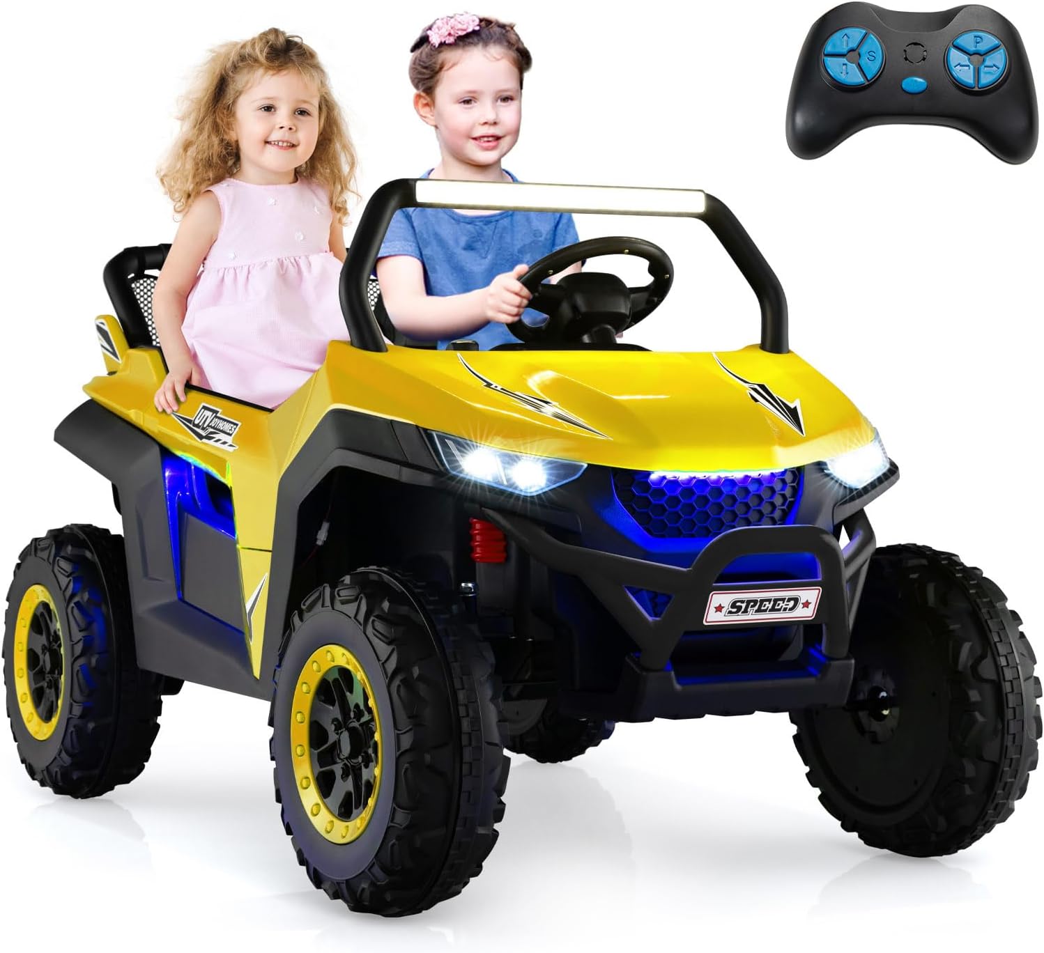 Voiture Electrique Enfants 2 Place avec 2,4G, Quad 4x4 — free download