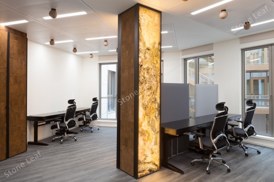 Translucide - Feuille De Pierre Naturelle Prague certifié Stoneleaf - 240x120cm - 2,88 m² - 4