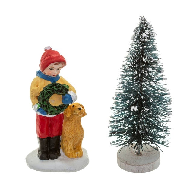 Santon pour village sapin et personnages assorti - Feeric lights & christmas