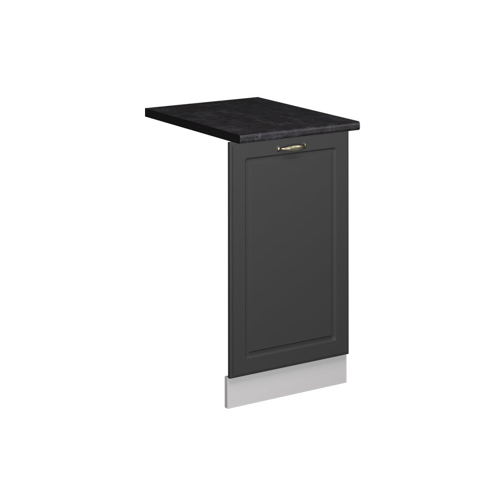 Vicco Panel przedni zmywarki Fame-Line, Anthrazit-Gold Landhaus, 45 cm , BP Antracyt