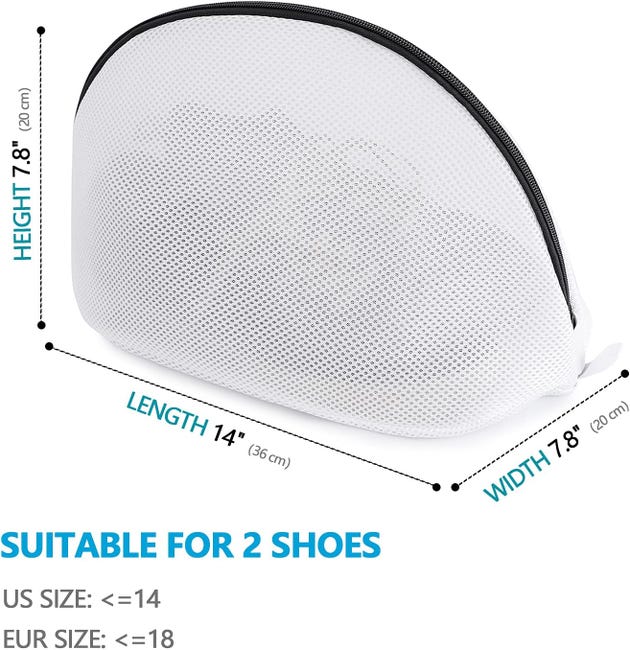 ATDDO Sacchetto Scarpe Lavatrice Ibottito 2 Pcs, Alta Protezione Proteggi Reggiseno per ATDDO Sacchetto Scarpe Lavatrice Ibottito 2 Pcs, Alta Protezione Proteggi Reggiseno per