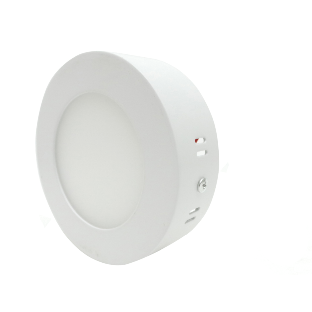 Plafonnier LED Rond 6W BLANC CCT - 3000K/4000K/6500K - SILAMP - 6