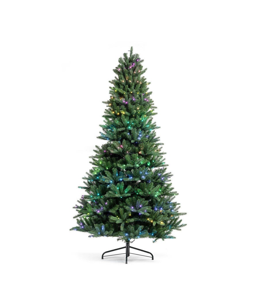 Trade Shop - Catena Luminosa Per Albero Controllo Remoto Tramite App Wifi Smart 180 Led Rgb - - 7