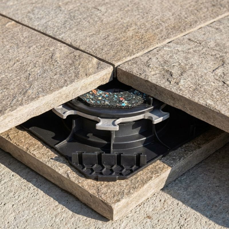 Plot réglable autonivelant Cleman pour terrasse dalle 40 à 55 mm - JOUPLAST - A l'unite - 5