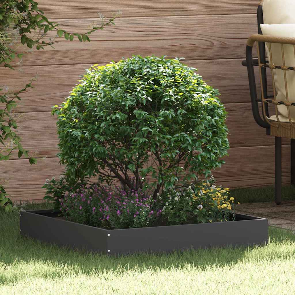 VidaXL Bordure En Caoutchouc De Chasse-Neige Noir 300x8x2 Cm - Protection Et Silence