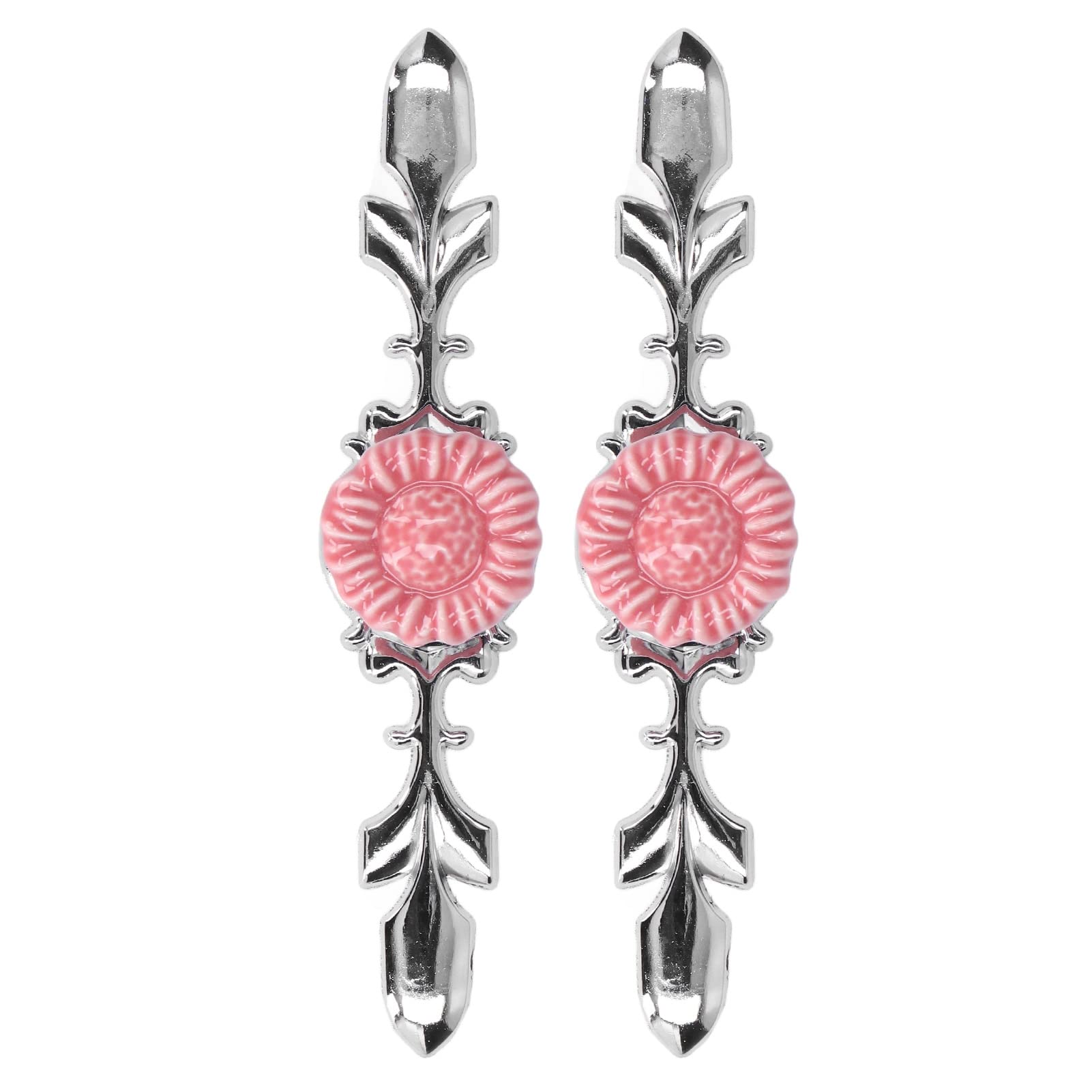 Lot De 8 Boutons De Porte En Céramique Vintage En Forme De Citrouille Vert Clair 92016335