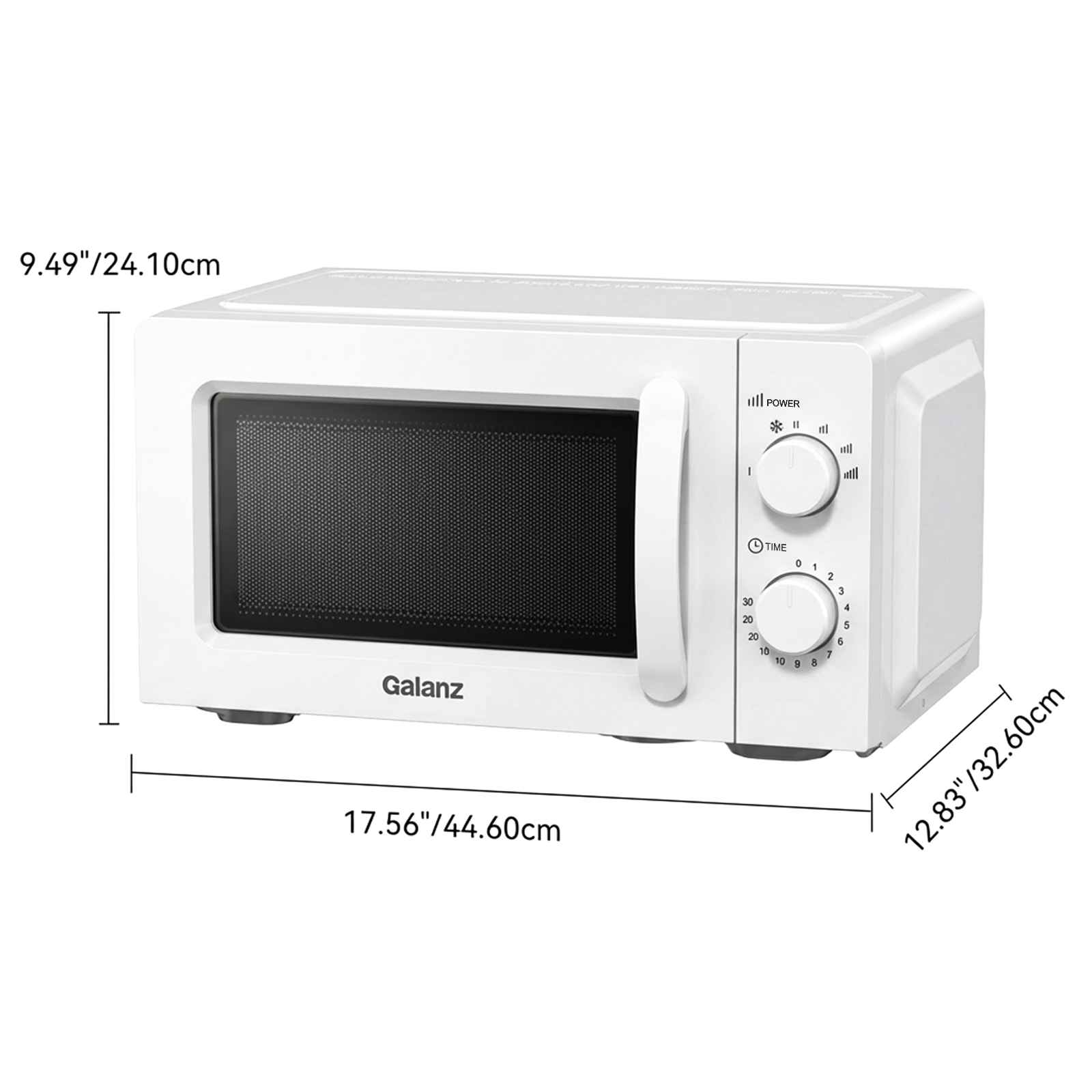 Micro-ondes 20L 700W, 6 niveaux de puissance avec fonction décongélation, rapide et pratique - 8