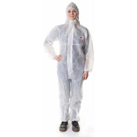 Weißer Schutzanzug 3M Kategorie I Größe L Ref. 4500 - 2