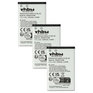 Vhbw Batterie compatible avec NGM PM1111, Premier, Roger, Storm, Swat, Victor, W13-NM8819 smartphone (700mAh, 3,7V, Li-ion) | Leroy Merlin