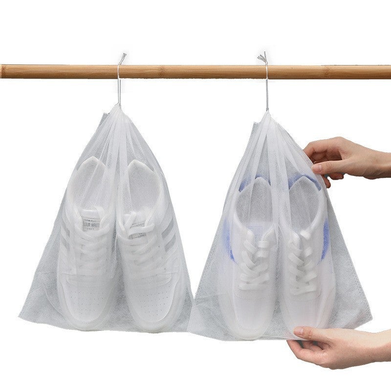 50-pak worków na buty do suszenia i przechowywania – pyłoszczelne, nieżółknące, wielokrotnego użytku – 32 x 38 cm