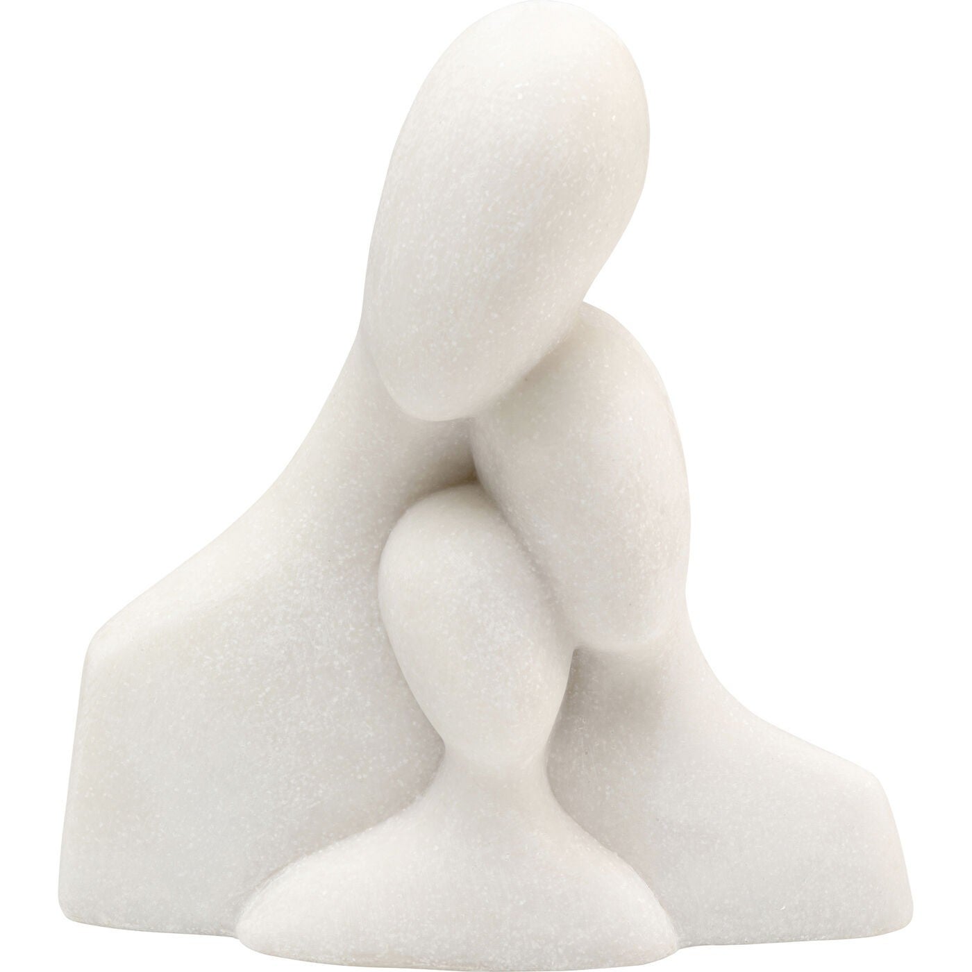 Figurine Déco KARE Design – Cycliste Argenté En Résine