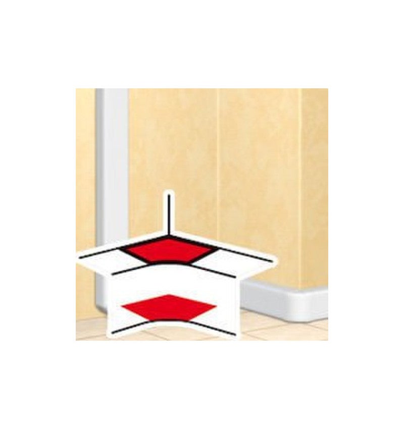 Legrand 010602 - Angle intérieur 85 à 95° - DLP mono 50x80, 50x105 cv 85, 50x150 cv 130 - blanc - 2