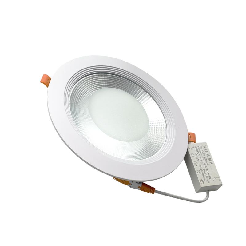 Spot LED Encastrable COB Rond 30W Ø225mm - Blanc Chaud 2300K - 3500K ...