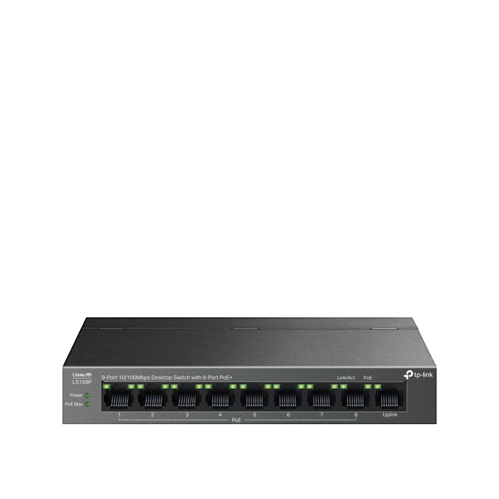 Tp-Link Switch De Sobremesa De 9 Puertos A 10/100 Mbps Con 8 Puertos Poe+ , Leroy Merlin