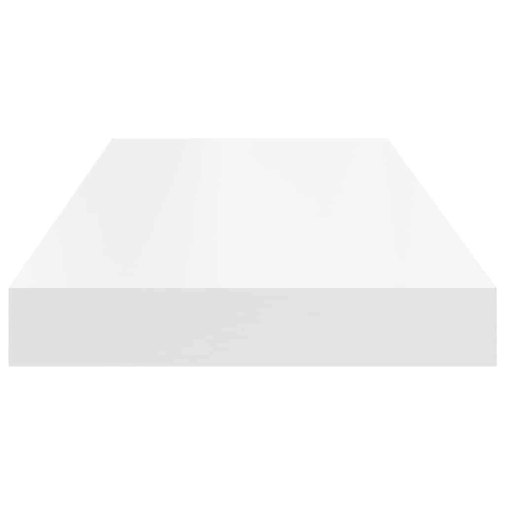 Étagère murale flottante blanc 60x23,5x3,8 cm MDF - 7