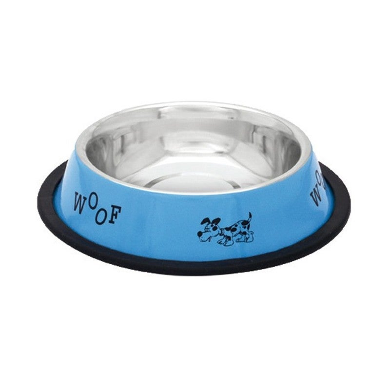 Tigela de comida e água para cães e gatos. Aço inoxidável com borracha antiderrapante. Vários modelos. Nº 2 - 3