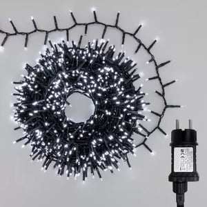 Tubo LED 40m Con 960 Luci Per Esterno – Impermeabile, Timer E 8 Modalità – Bianco Freddo - 2