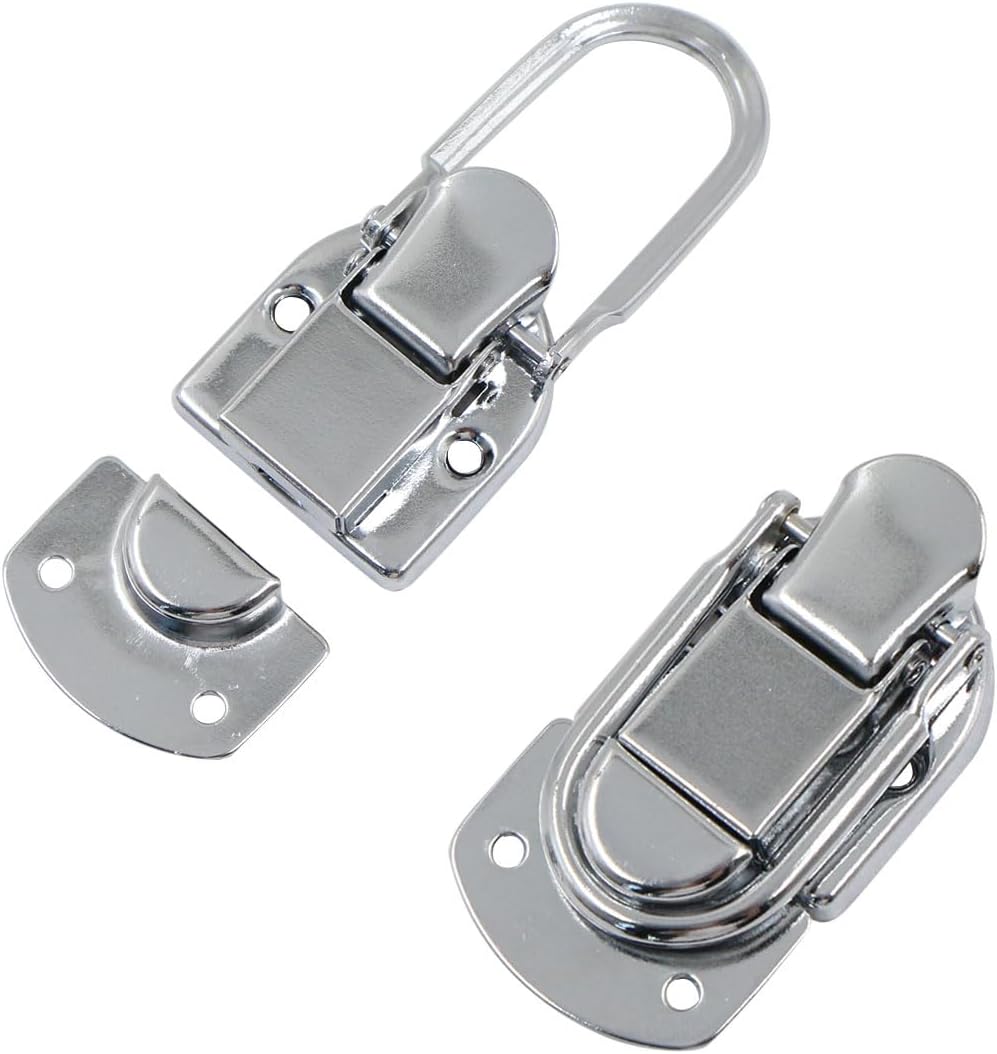 Loquet à Bascule KARAA 10 Pcs Fermoir à Bascule Loquets Verrou à