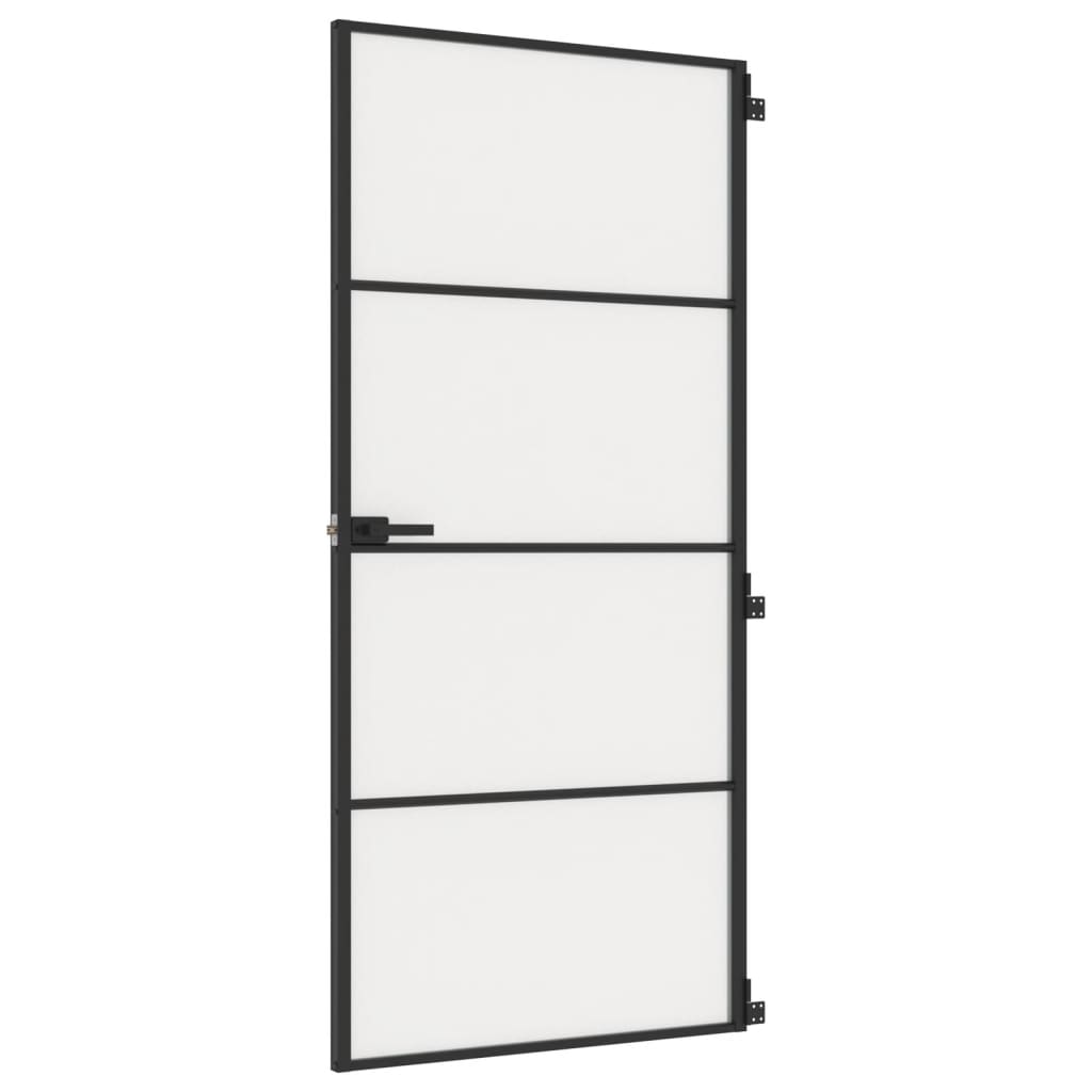 COPPIA MANIGLIONI 700 MM BIADESIVO ALLUMINIO NERO OPACO FIMET PER PORTE IN VETRO | Paride Ferramenta