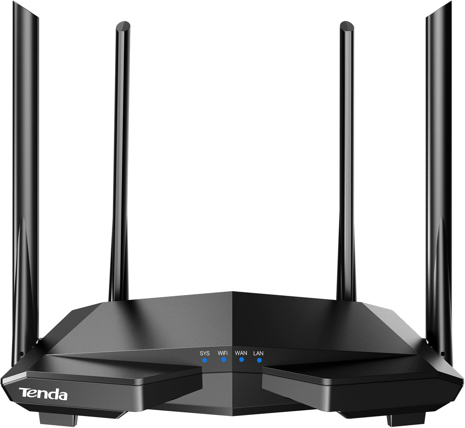 Router internet wireless dual-band ad alta velocità con quattro porte ...