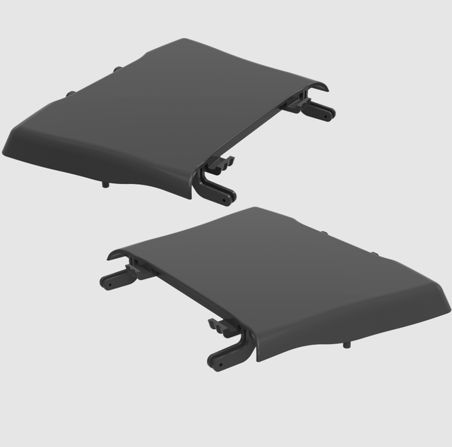2 półki boczne do grilla gazowego Weber Q 1100N