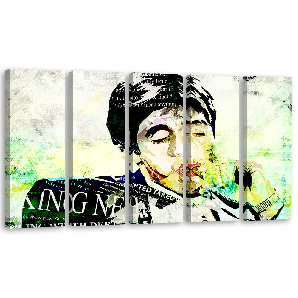 Obraz 5 częściowy na płótnie, Al Pacino Aktor 100x70