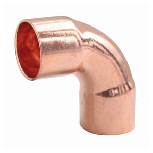 10 X Coude Cuivre 90° Grand Rayon M/F à Souder 1ACU BRICOZOR | Bricozor