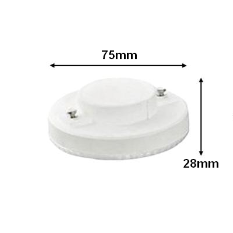 Ampoule LED GX53 7W SLIM - Blanc Neutre 4000K - 5500K - SILUMEN - 5