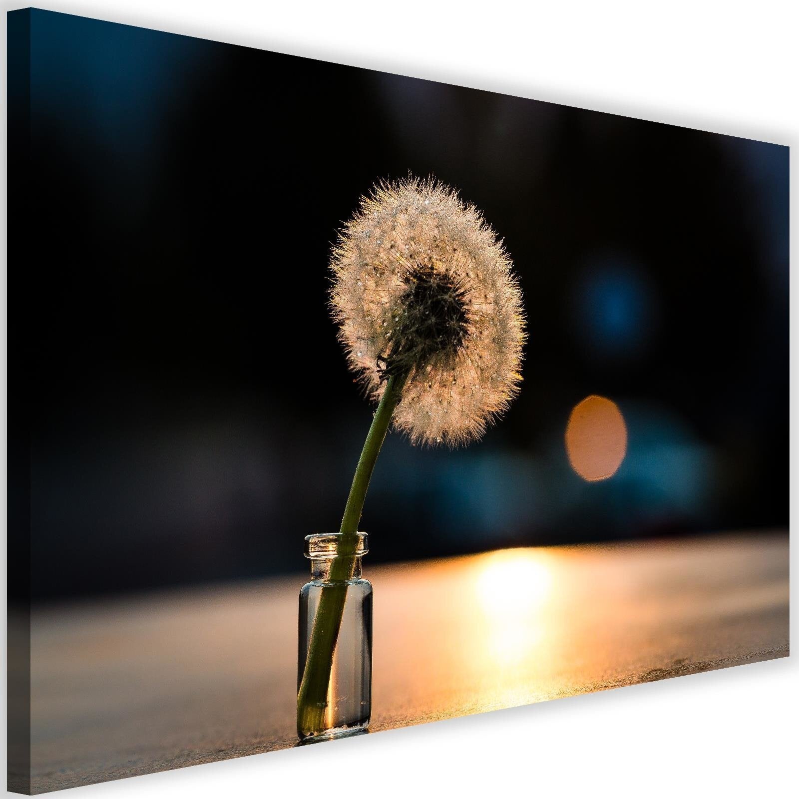 ViaGasaFamido DIY Tulipe Veilleuse Fleur Boule De Cristal Veilleuse Boule De Verre Lampe De Nuit Avec Base En Bois Chambre Lampe De Couchage Lampe De