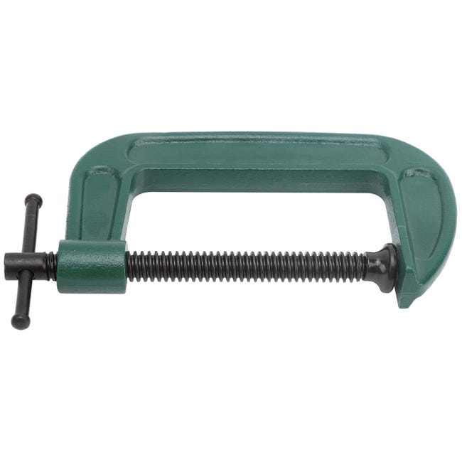 Massca Morsetto A C 45,7 Cm Con Cuscinetti Girevoli - Acciaio Al Carbonio - Serraggio Robusto Per Falegnameria E Officina