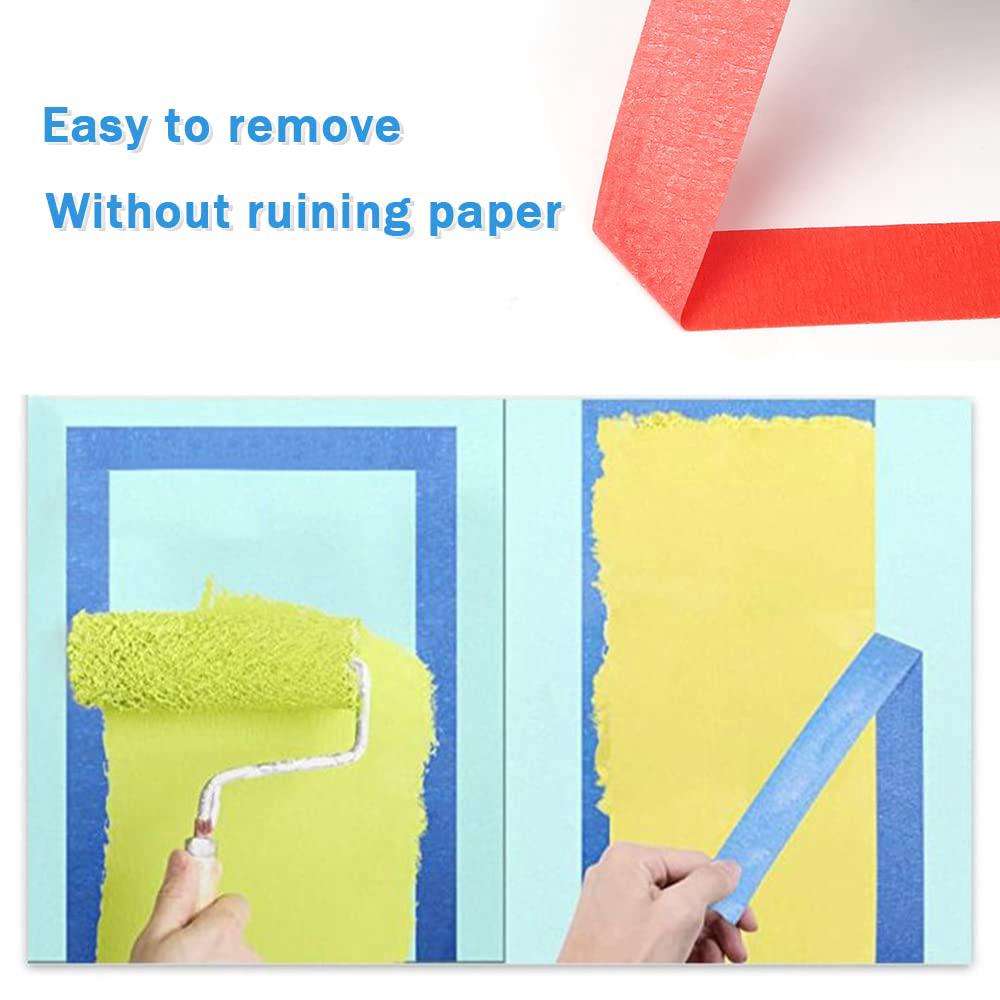 Nastro adesivo decorativo iridescente da 8 rotoli, nastro adesivo da 15 mm x 13 m per pittori fai da te, attrezzatura artistica divertente per bambini - 3