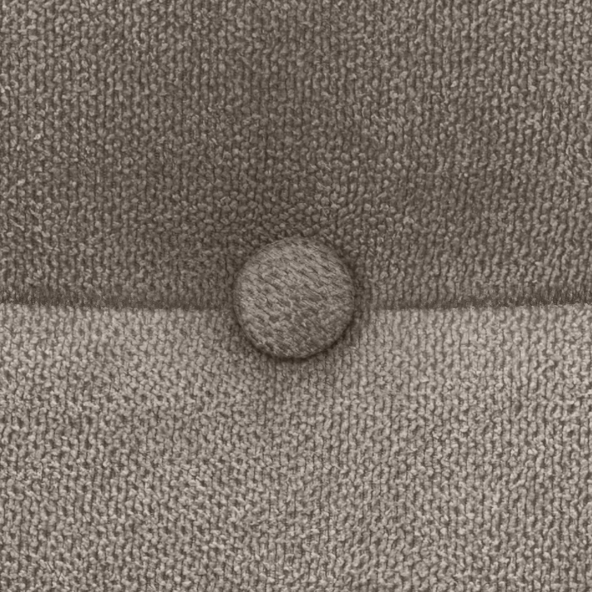 DHOME Cabecero de Tela AQUALINE Pro cabeceros Cabezal tapizado Cama Lujo (Tierra, 135cm) - 5