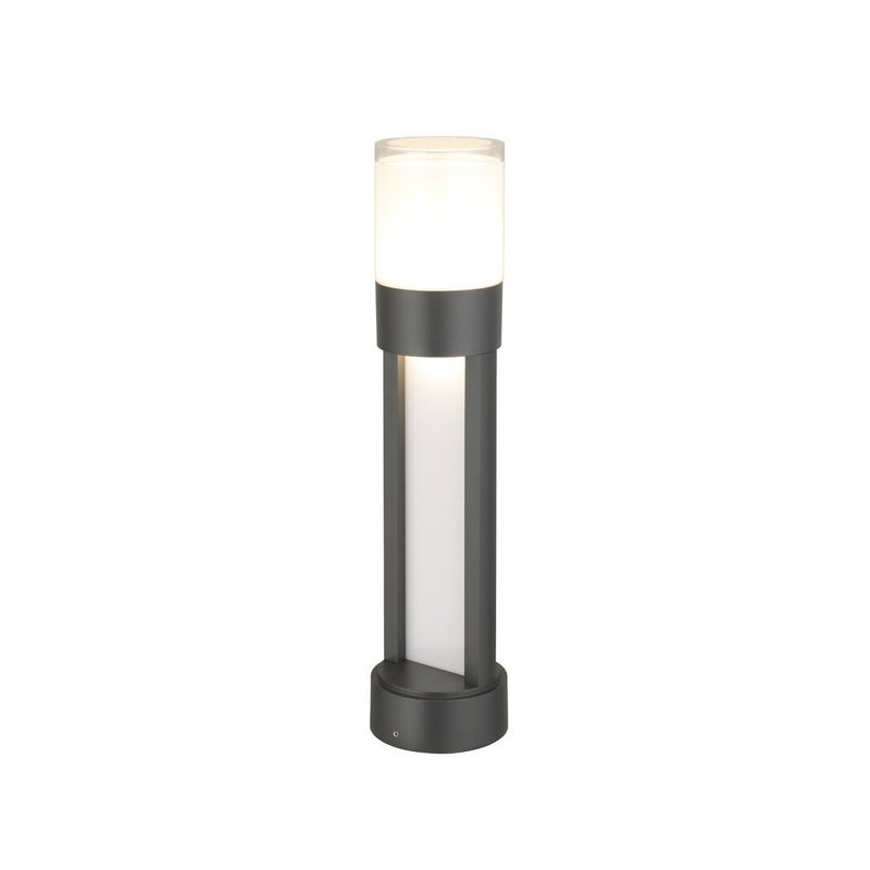 Lampa ogrodowa stojąca Leitha czarno-biała LED 12W 3000K 720lm IP44 wym: 50 x 10 x 10 cm aluminium Rabalux