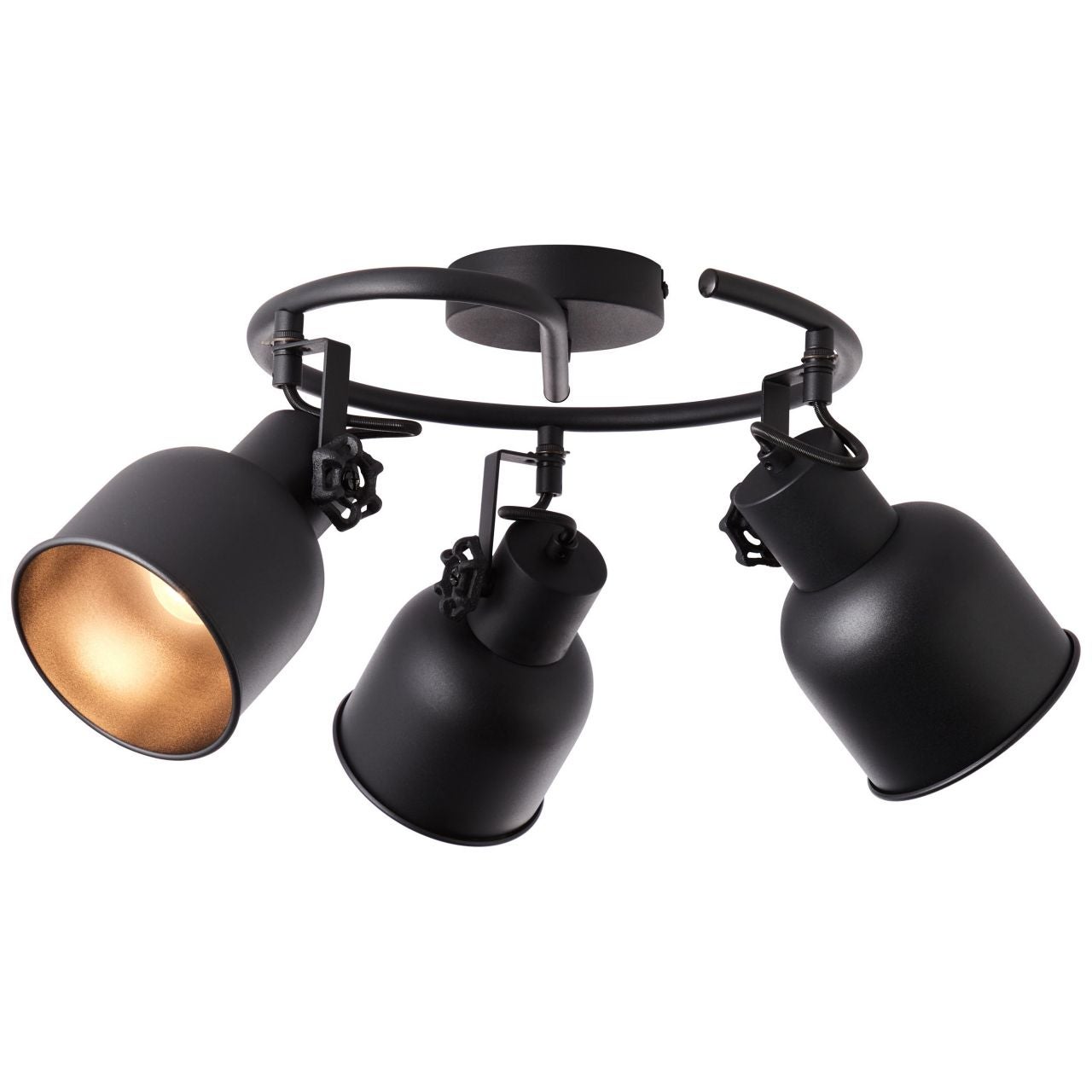 6-płomienna mosiężna lampa sufitowa BRILLIANT Lawry | 6x QT14, G9, 18W, odpowiednia do lamp z trzpieniem (brak w zestawie) - 6
